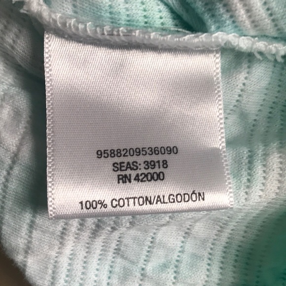 🌻 3/25 🌻 NWOT Tie Dye Boho Cotton Sea Green Tee - Picture 6 of 6